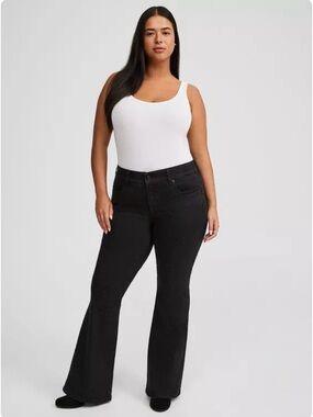 torrid Rhinestone Bombshell Flare High-Rise Jean - Size 18